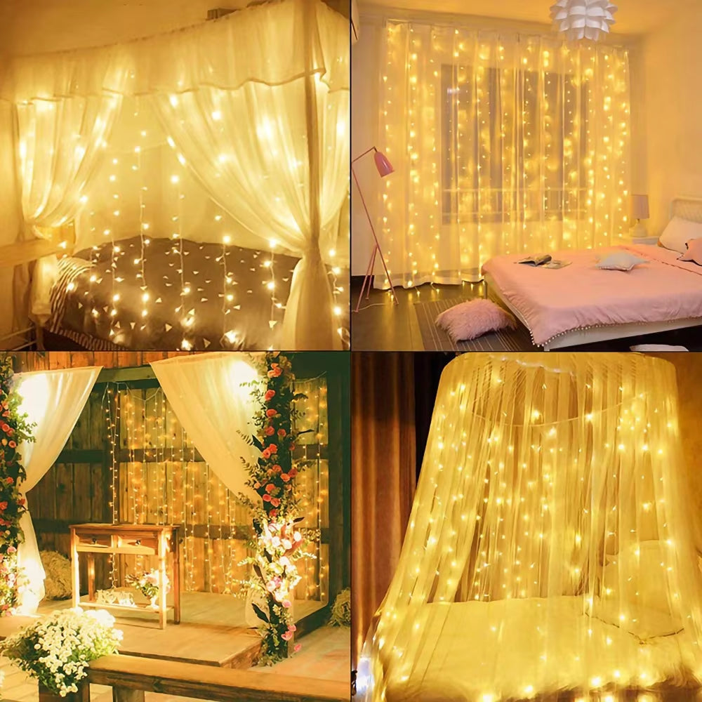 LED Curtain Lights Bedroom Lights